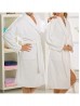 100% Cotton Soft Plain House Robe W/ Pockets